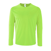 Заказать Футболка с длинным рукавом Sporty LSL Men, неоново-зеленая