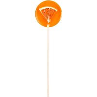 Заказать Леденец Lollifruit, оранжевый с апельсином